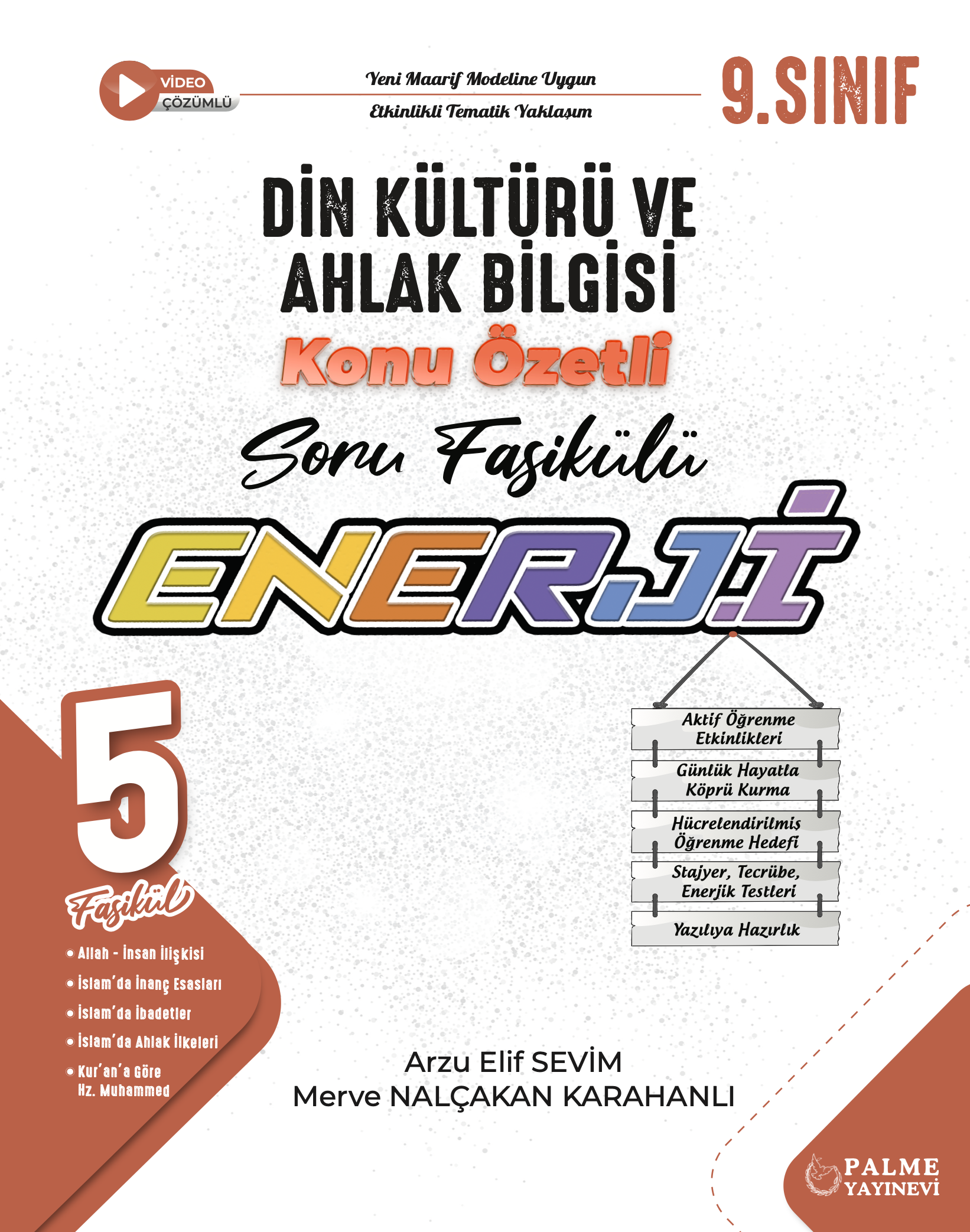 9. SINIF ENERJİ DİN KÜLTÜRÜ VE AHLAK BİLGİSİ KONU ÖZETLİ SORU FASİKÜLÜ